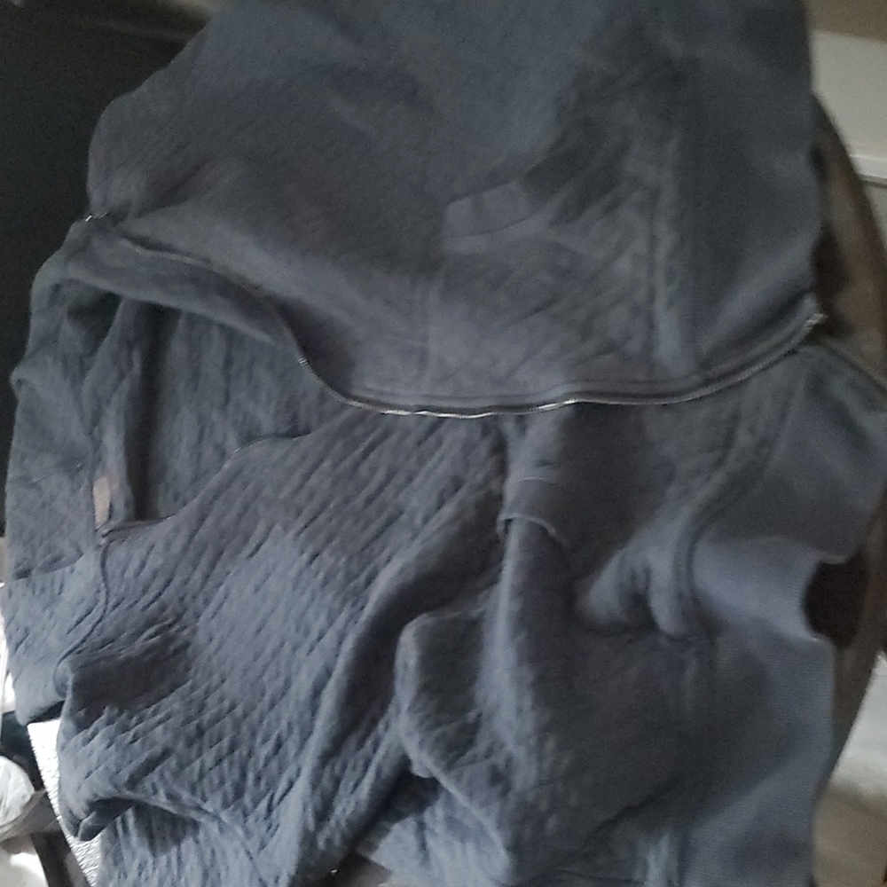 Women's blue hoodie
